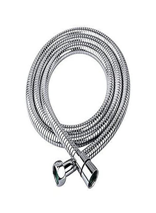 JAGGER 1 METER Stainless Steel Double-Buckle Flexible Shower Hose Hand Shower Hose Shower Tube, Health Faucet Tube for Bathroom, Faucet Pipe for Toilet, Flexible Tube (1 PCS) - Image 1